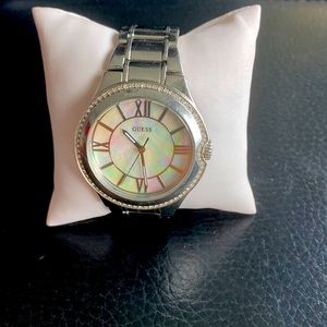 Beautiful Women Guess Watch - Silver - Stanless Steel - Water Resitant